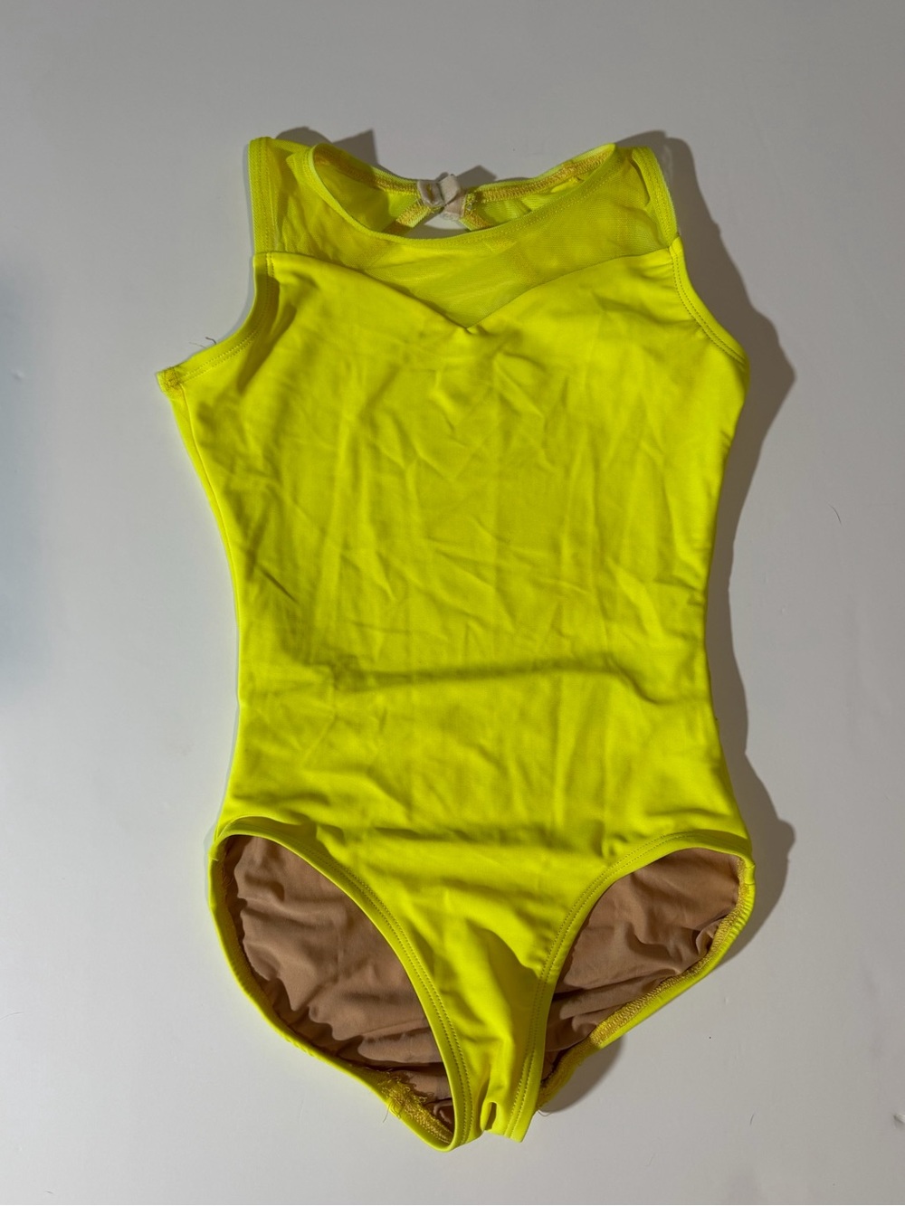Girls BP designs Neon Yellow Dance Leotard- YL